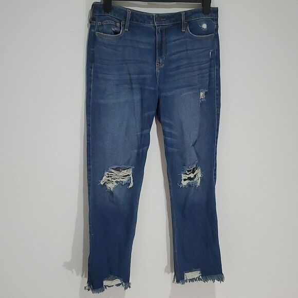 Hollister Denim - HOLLISTER 31x26 High Rise Slim Straight Jeans